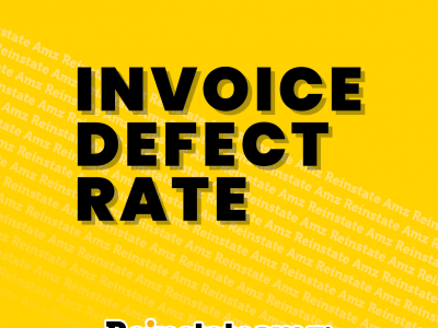 Reinstate AMZ - Invoice Defect Rate